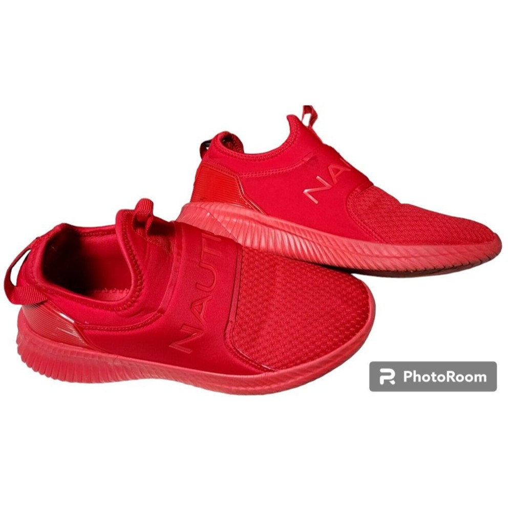 Nautica Coaster Red Mens Sneakers Size 8